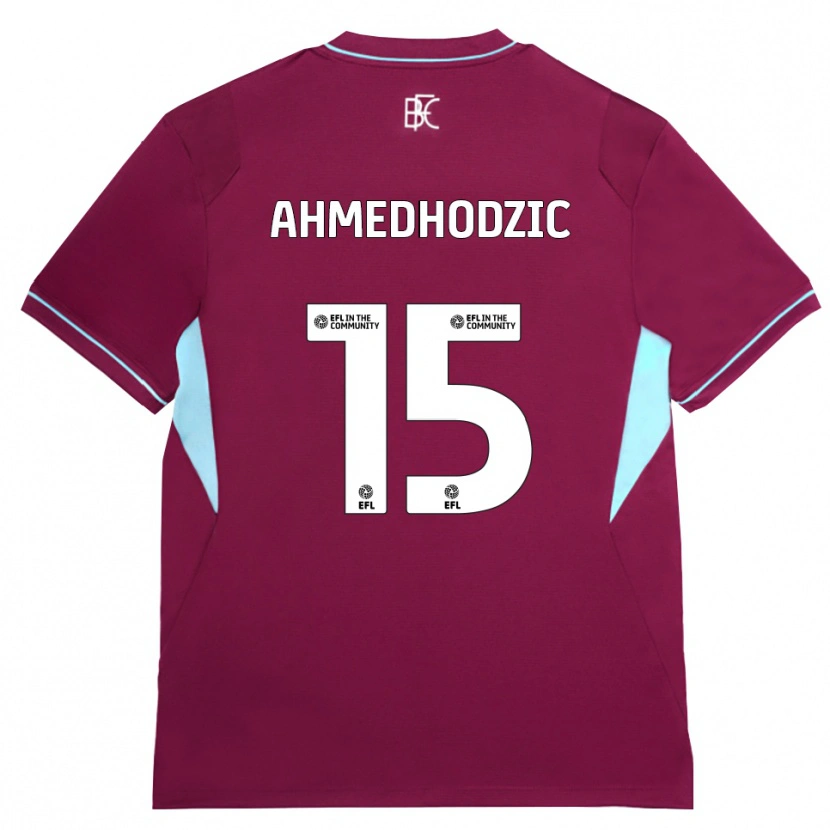 Danxen Damen Anel Ahmedhodzic #15 Burgund Grün Heimtrikot Trikot 2026/27 T-Shirt Österreich