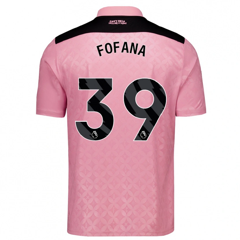 Danxen Damen Malick Fofana #39 Hellrosa Schwarz Auswärtstrikot Trikot 2026/27 T-Shirt Österreich