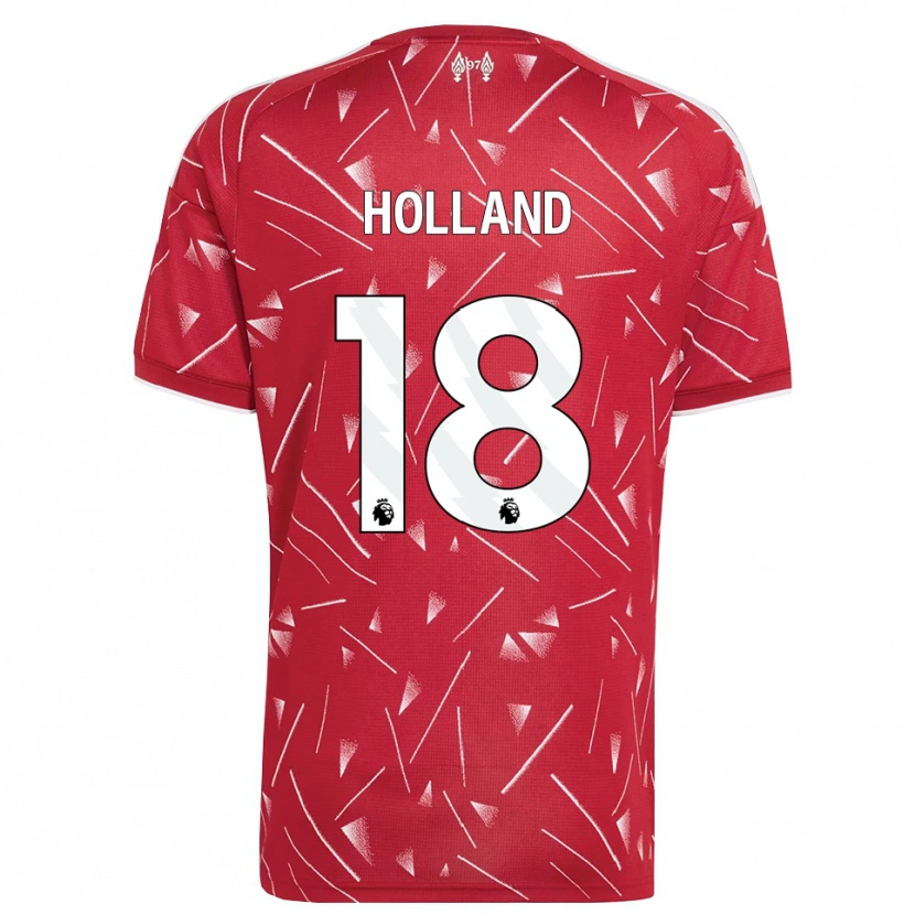 Danxen Damen Ceri Holland #18 Weiß Rot Heimtrikot Trikot 2026/27 T-Shirt Österreich