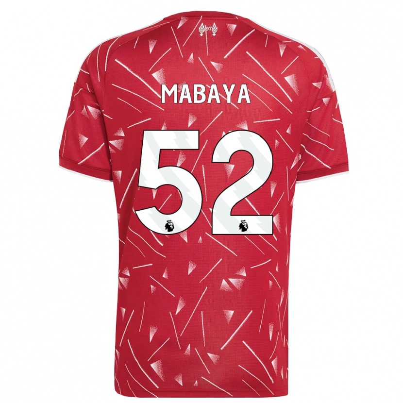 Danxen Damen Isaac Mabaya #52 Weiß Rot Heimtrikot Trikot 2026/27 T-Shirt Österreich