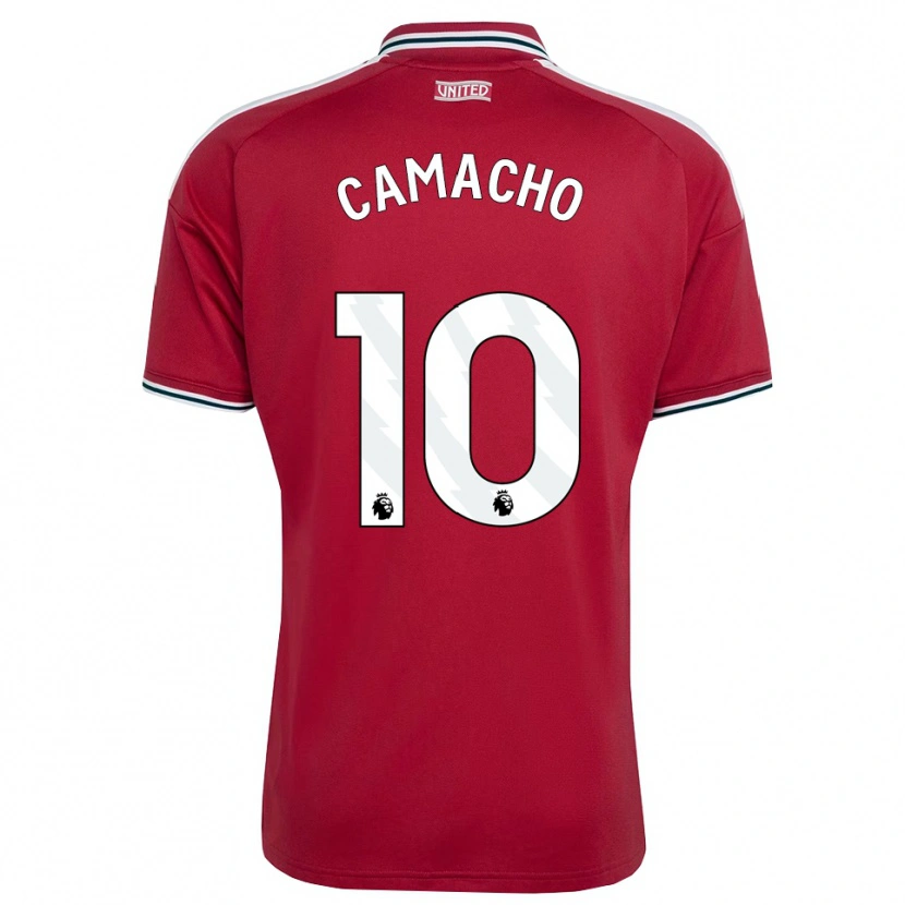 Danxen Damen Jaume Camacho #10 Rot Gelb Weiß Heimtrikot Trikot 2026/27 T-Shirt Österreich