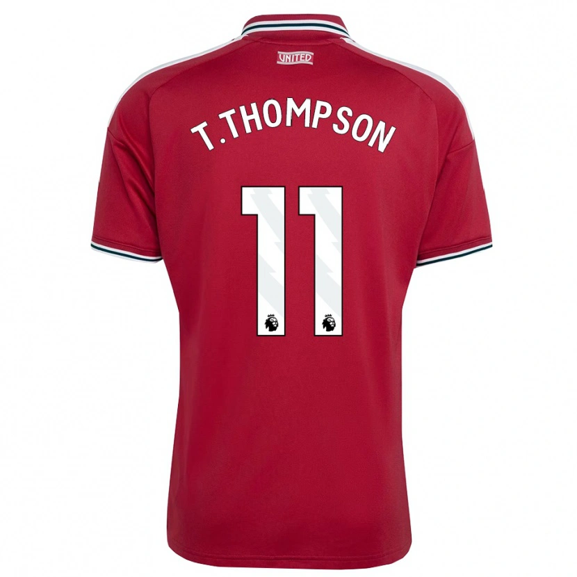 Danxen Damen Tynan Thompson #11 Rot Gelb Weiß Heimtrikot Trikot 2026/27 T-Shirt Österreich