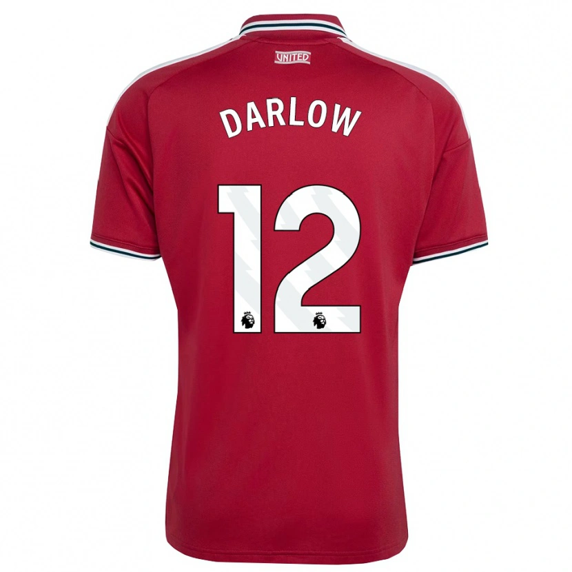 Danxen Damen Karl Darlow #12 Rot Gelb Weiß Heimtrikot Trikot 2026/27 T-Shirt Österreich