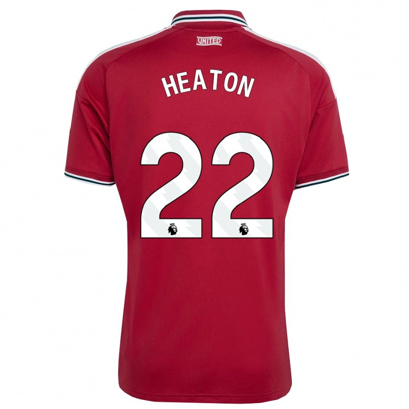 Danxen Damen Tom Heaton #22 Rot Gelb Weiß Heimtrikot Trikot 2026/27 T-Shirt Österreich