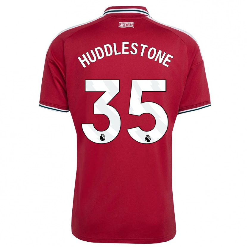 Danxen Damen Tom Huddlestone #35 Rot Gelb Weiß Heimtrikot Trikot 2026/27 T-Shirt Österreich