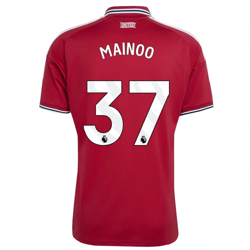 Danxen Damen Kobbie Mainoo #37 Rot Gelb Weiß Heimtrikot Trikot 2026/27 T-Shirt Österreich