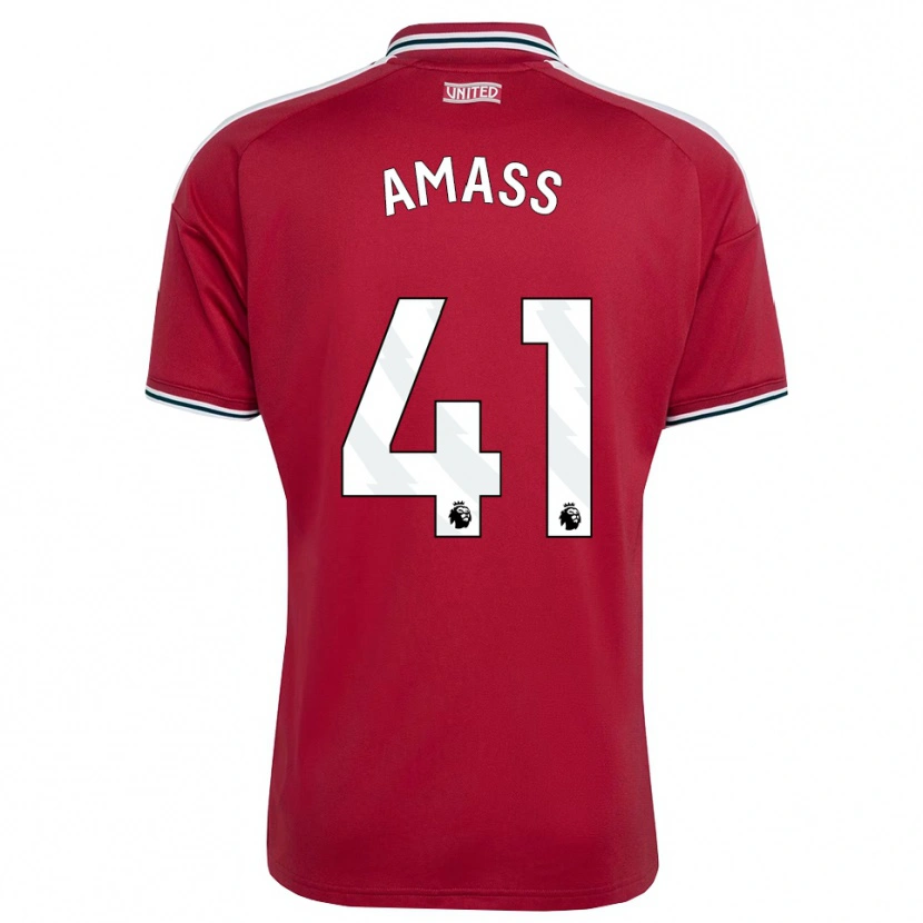 Danxen Damen Harry Amass #41 Rot Gelb Weiß Heimtrikot Trikot 2026/27 T-Shirt Österreich