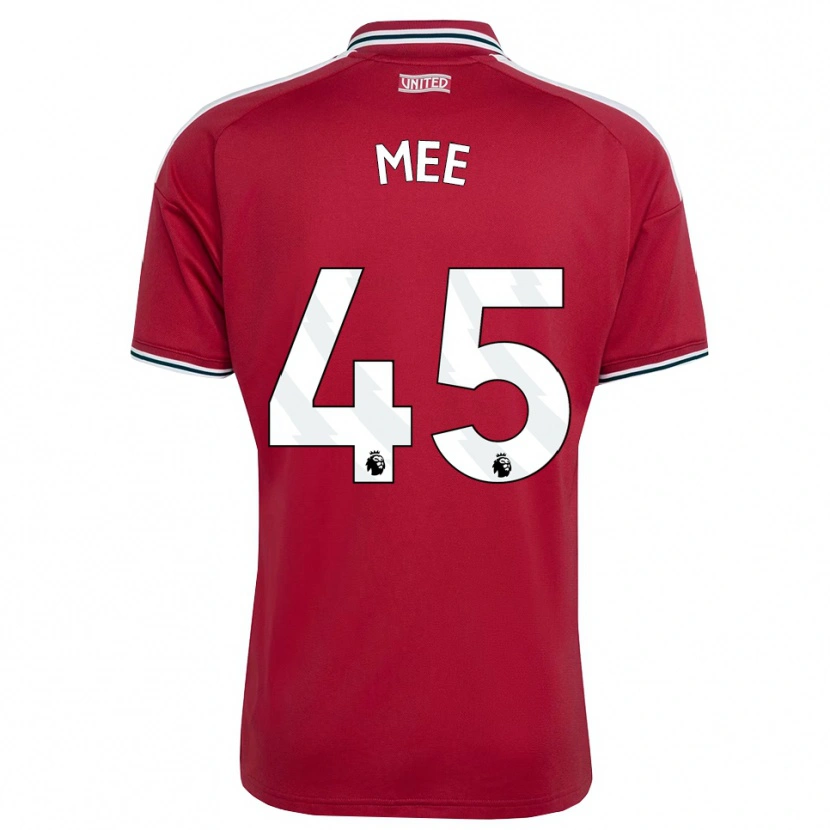 Danxen Damen Dermot Mee #45 Rot Gelb Weiß Heimtrikot Trikot 2026/27 T-Shirt Österreich