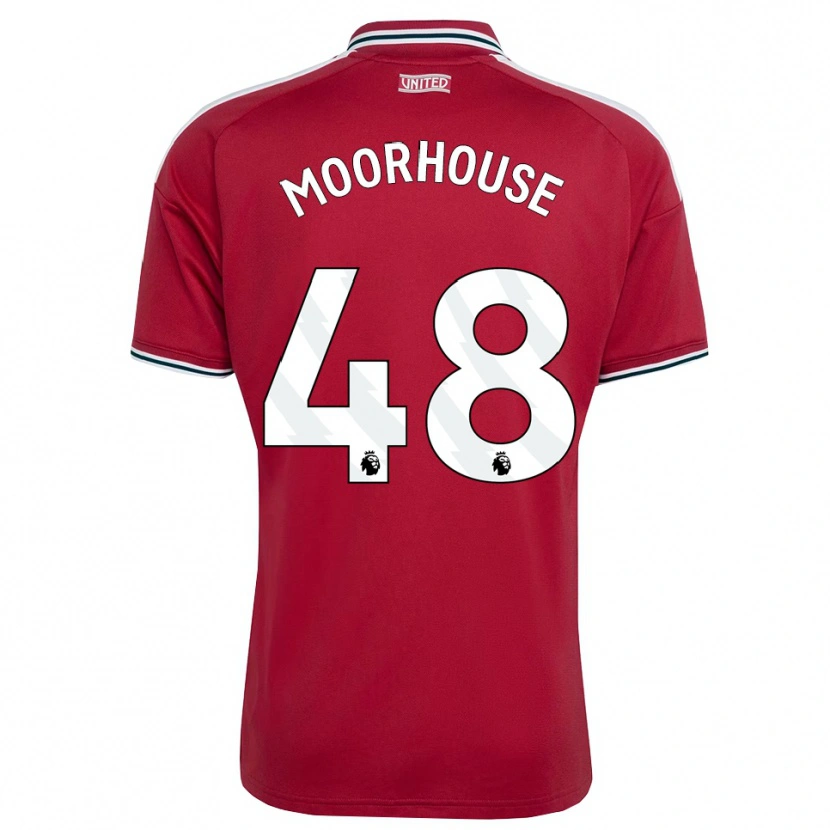 Danxen Damen Jack Moorhouse #48 Rot Gelb Weiß Heimtrikot Trikot 2026/27 T-Shirt Österreich