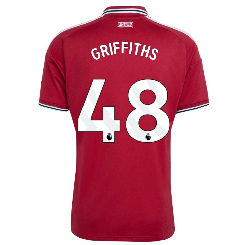 Danxen Damen Mared Griffiths #48 Rot Gelb Weiß Heimtrikot Trikot 2026/27 T-Shirt Österreich