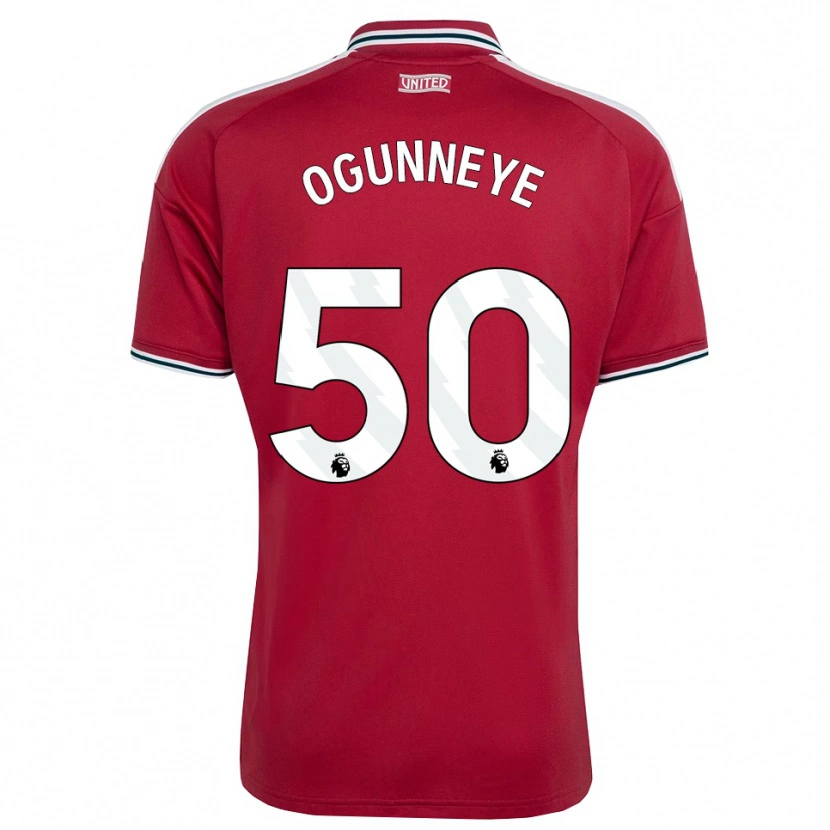 Danxen Damen Habeeb Ogunneye #50 Rot Gelb Weiß Heimtrikot Trikot 2026/27 T-Shirt Österreich