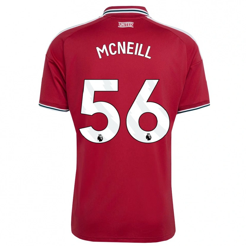 Danxen Damen Charlie Mcneill #56 Rot Gelb Weiß Heimtrikot Trikot 2026/27 T-Shirt Österreich