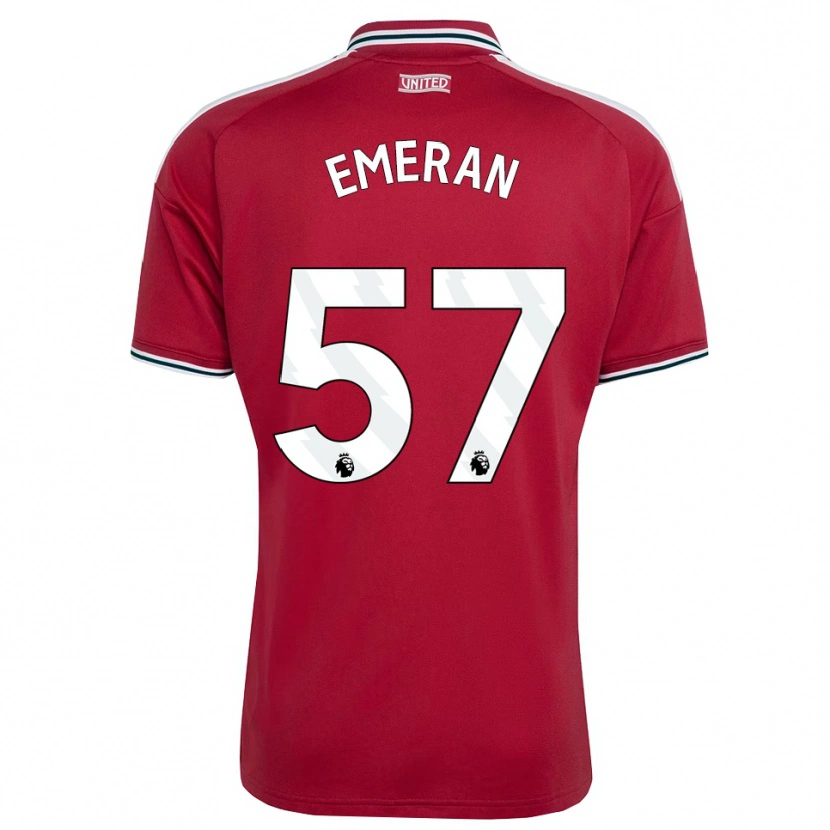 Danxen Damen Noam Emeran #57 Rot Gelb Weiß Heimtrikot Trikot 2026/27 T-Shirt Österreich