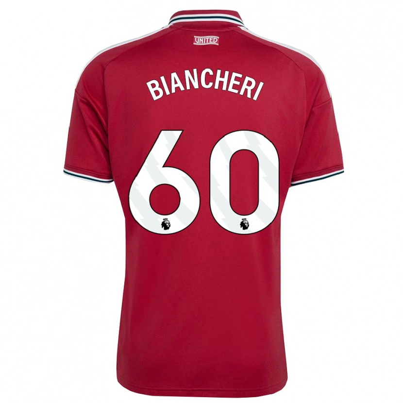 Danxen Damen Gabriele Biancheri #60 Rot Gelb Weiß Heimtrikot Trikot 2026/27 T-Shirt Österreich