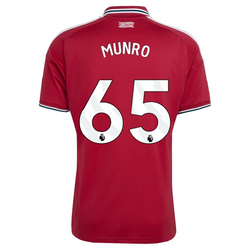Danxen Damen Reece Munro #65 Rot Gelb Weiß Heimtrikot Trikot 2026/27 T-Shirt Österreich