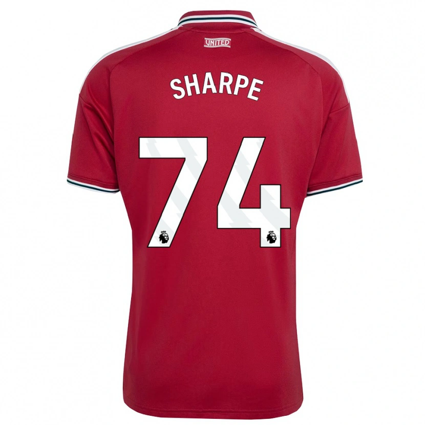 Danxen Damen Malachi Sharpe #74 Rot Gelb Weiß Heimtrikot Trikot 2026/27 T-Shirt Österreich