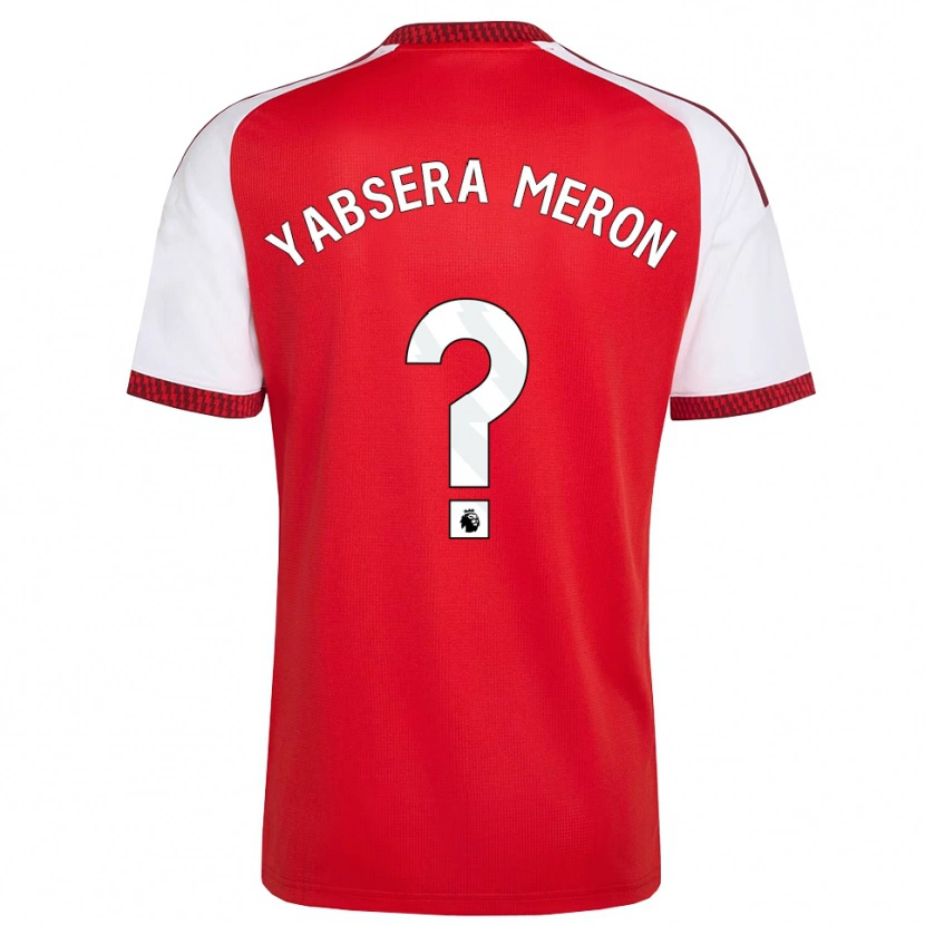 Danxen Damen Yabsera Meron #0 Rot Weiß Schwarz Heimtrikot Trikot 2026/27 T-Shirt Österreich
