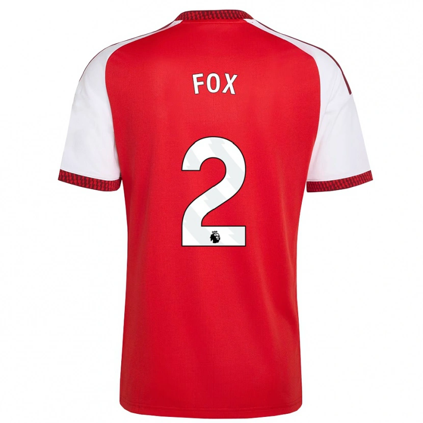 Danxen Damen Emily Fox #2 Rot Weiß Schwarz Heimtrikot Trikot 2026/27 T-Shirt Österreich