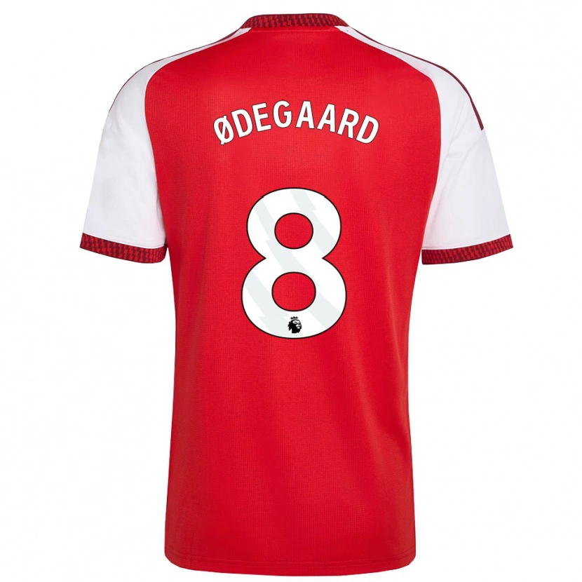 Danxen Damen Martin Ødegaard #8 Rot Weiß Schwarz Heimtrikot Trikot 2026/27 T-Shirt Österreich