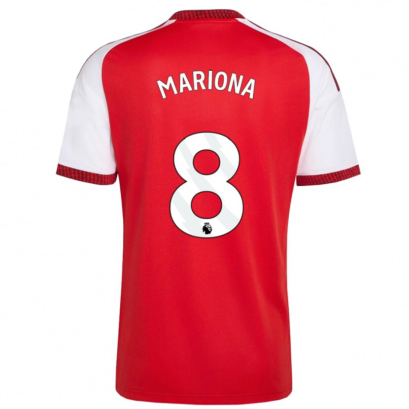 Danxen Damen Mariona Caldentey #8 Rot Weiß Schwarz Heimtrikot Trikot 2026/27 T-Shirt Österreich