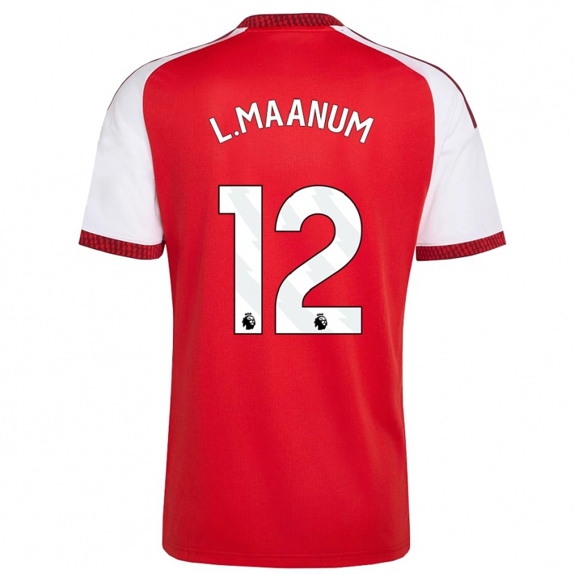 Danxen Damen Frida Maanum #12 Rot Weiß Schwarz Heimtrikot Trikot 2026/27 T-Shirt Österreich