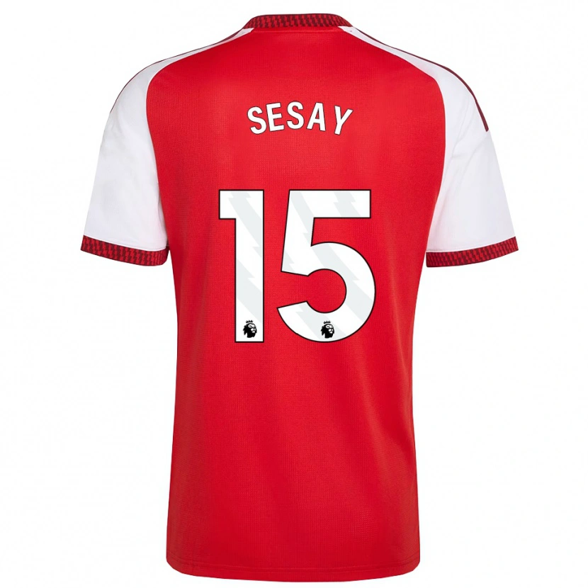 Danxen Damen Joshua Sesay #15 Rot Weiß Schwarz Heimtrikot Trikot 2026/27 T-Shirt Österreich