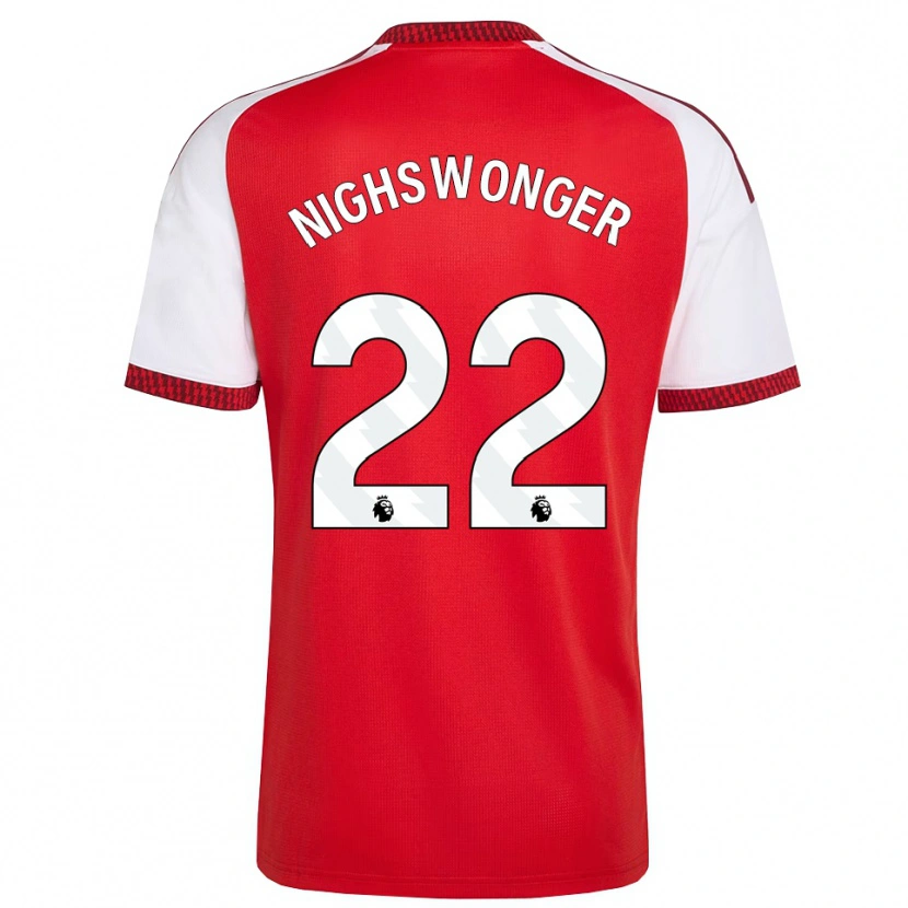 Danxen Damen Jenna Nighswonger #22 Rot Weiß Schwarz Heimtrikot Trikot 2026/27 T-Shirt Österreich