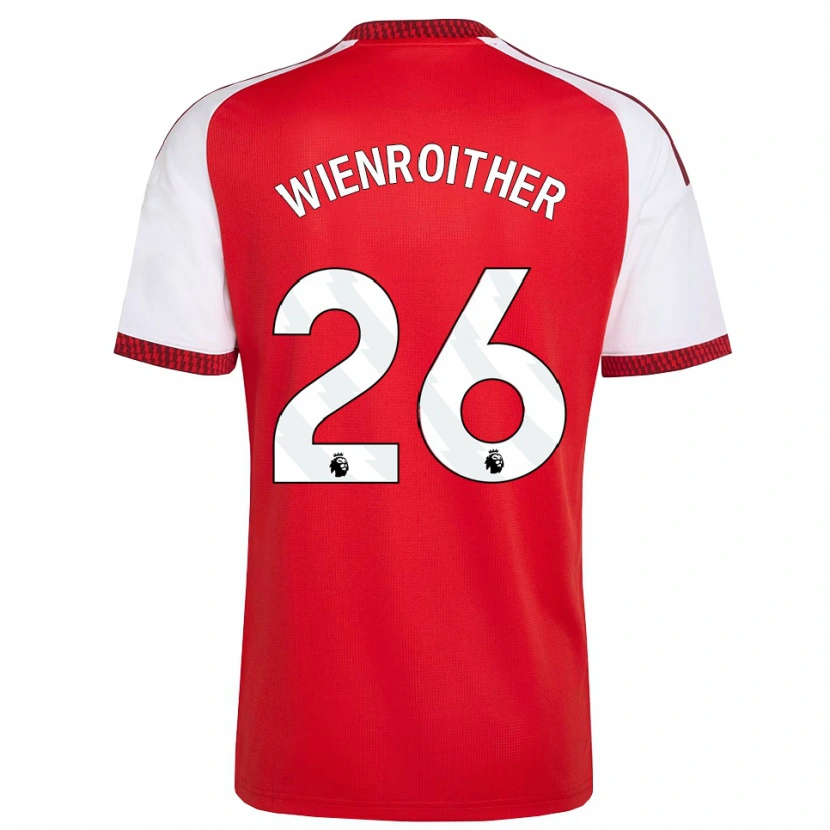 Danxen Damen Laura Wienroither #26 Rot Weiß Schwarz Heimtrikot Trikot 2026/27 T-Shirt Österreich