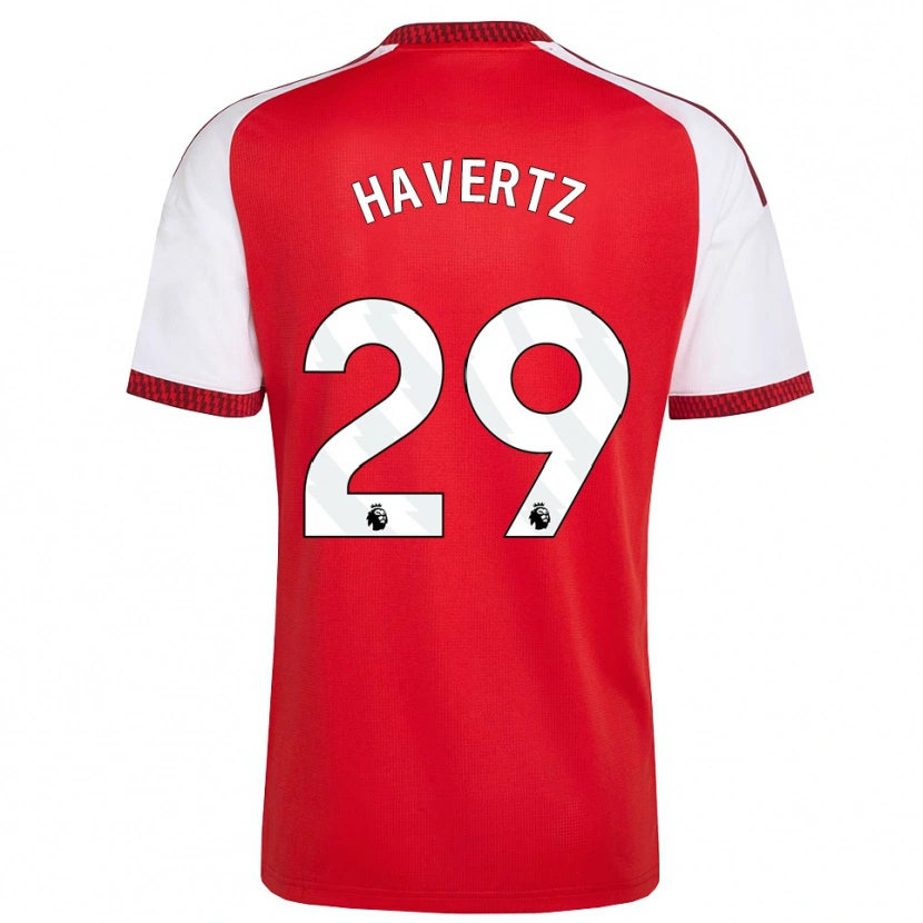 Danxen Damen Kai Havertz #29 Rot Weiß Schwarz Heimtrikot Trikot 2026/27 T-Shirt Österreich