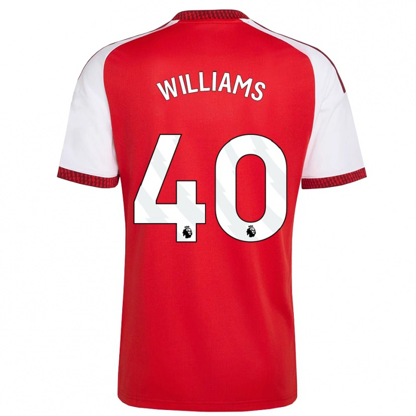 Danxen Damen Naomi Williams #40 Rot Weiß Schwarz Heimtrikot Trikot 2026/27 T-Shirt Österreich