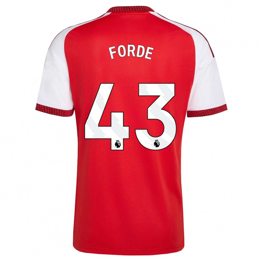 Danxen Damen Romari Forde #43 Rot Weiß Schwarz Heimtrikot Trikot 2026/27 T-Shirt Österreich