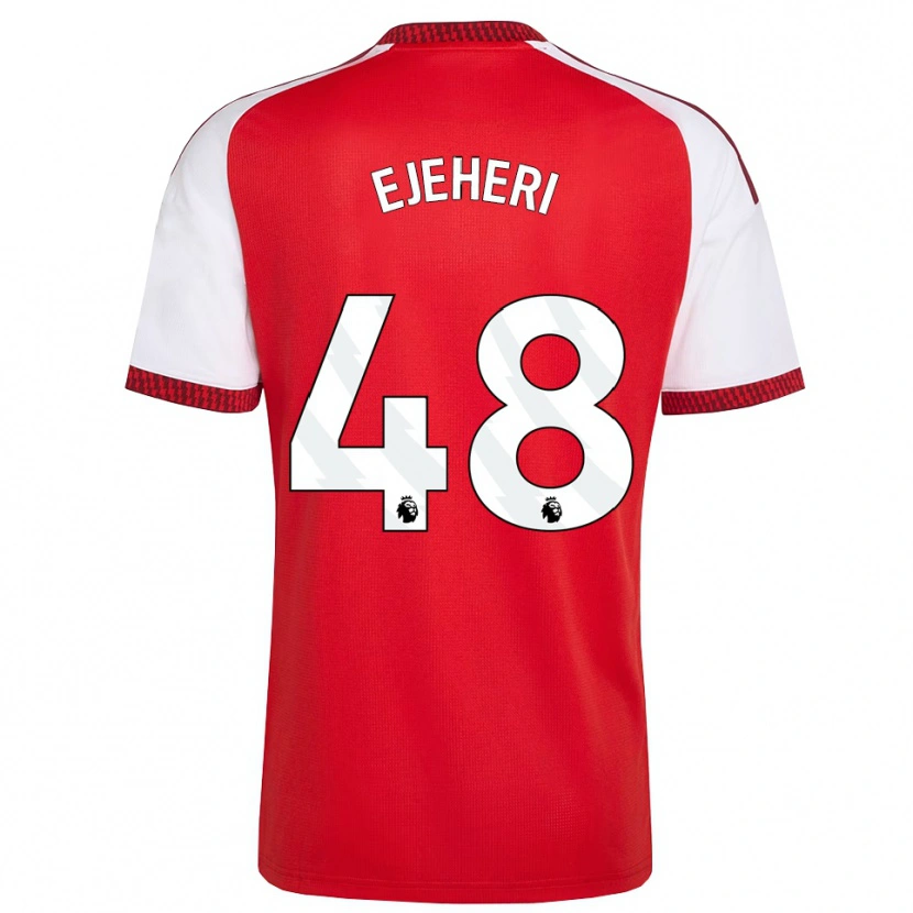 Danxen Damen Ovie Ejeheri #48 Rot Weiß Schwarz Heimtrikot Trikot 2026/27 T-Shirt Österreich