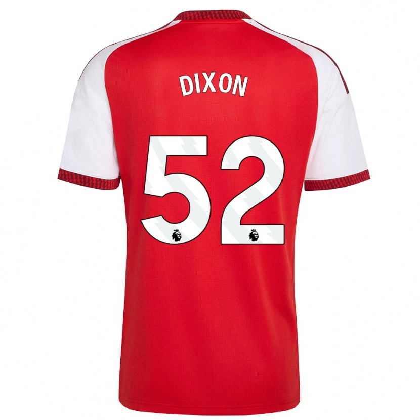 Danxen Damen Jaden Dixon #52 Rot Weiß Schwarz Heimtrikot Trikot 2026/27 T-Shirt Österreich