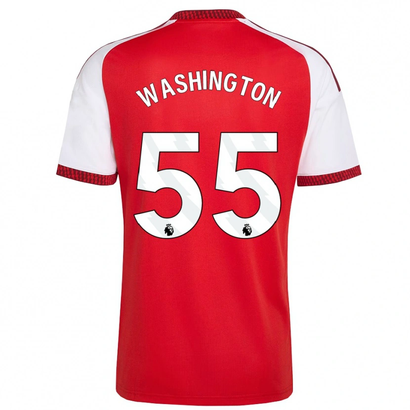 Danxen Damen Marcell Washington #55 Rot Weiß Schwarz Heimtrikot Trikot 2026/27 T-Shirt Österreich