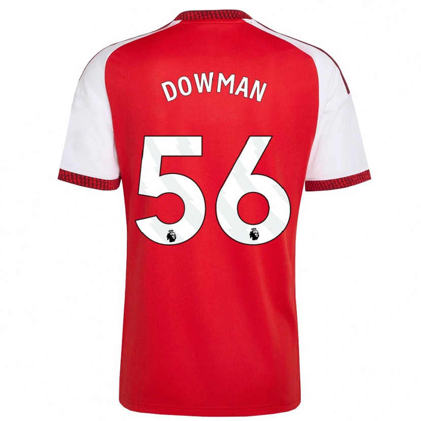 Danxen Damen Max Dowman #56 Rot Weiß Schwarz Heimtrikot Trikot 2026/27 T-Shirt Österreich