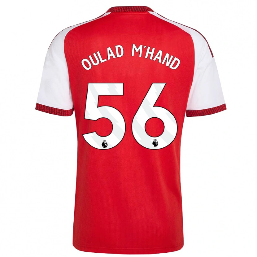 Danxen Damen Salah-Eddine Oulad M'hand #56 Rot Weiß Schwarz Heimtrikot Trikot 2026/27 T-Shirt Österreich