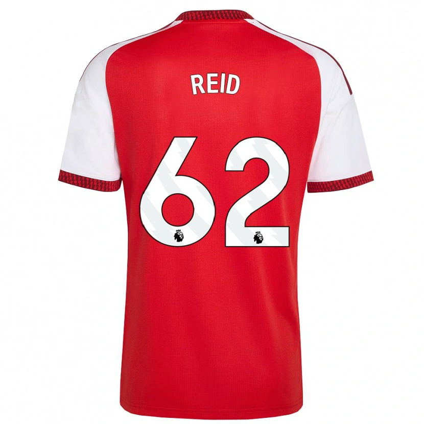 Danxen Damen Katie Reid #62 Rot Weiß Schwarz Heimtrikot Trikot 2026/27 T-Shirt Österreich