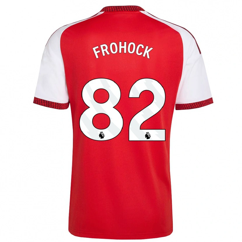 Danxen Damen Marley Frohock #82 Rot Weiß Schwarz Heimtrikot Trikot 2026/27 T-Shirt Österreich