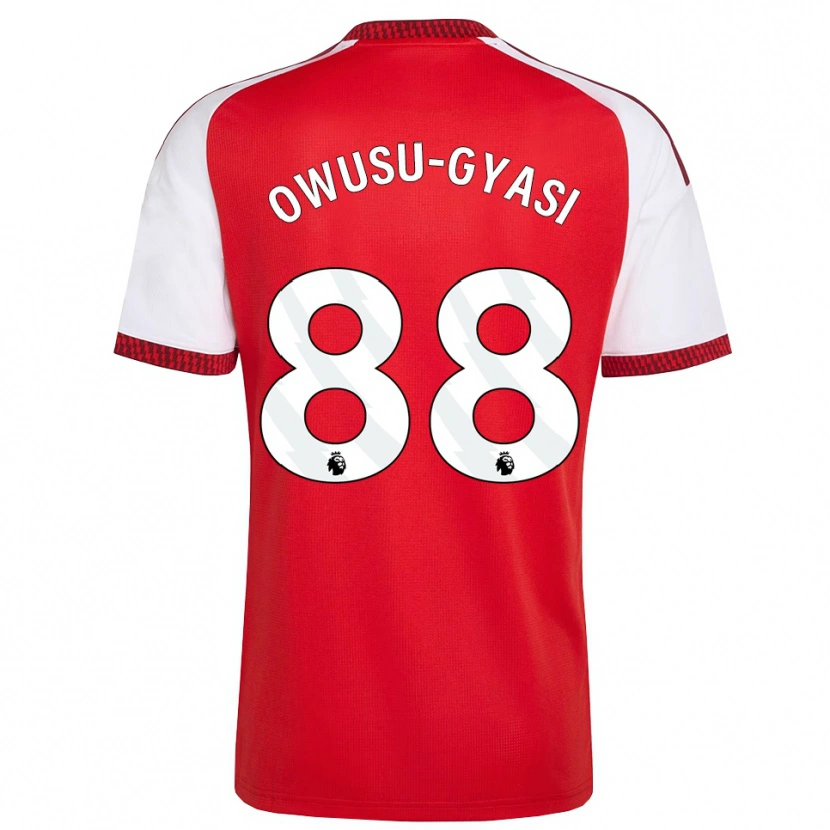 Danxen Damen Abraham Owusu-Gyasi #88 Rot Weiß Schwarz Heimtrikot Trikot 2026/27 T-Shirt Österreich