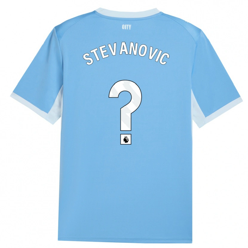 Danxen Damen Filip Stevanovic #0 Hellhimmelblau Weiß Heimtrikot Trikot 2026/27 T-Shirt Österreich