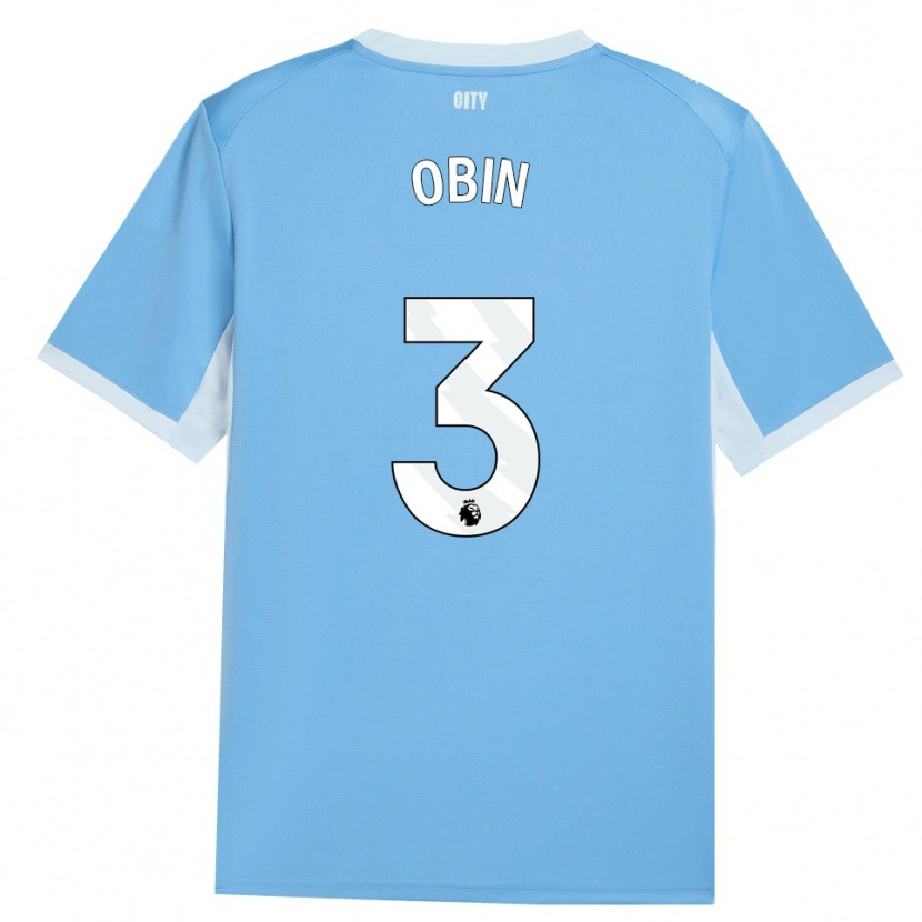 Danxen Damen Yohann Obin #3 Hellhimmelblau Weiß Heimtrikot Trikot 2026/27 T-Shirt Österreich