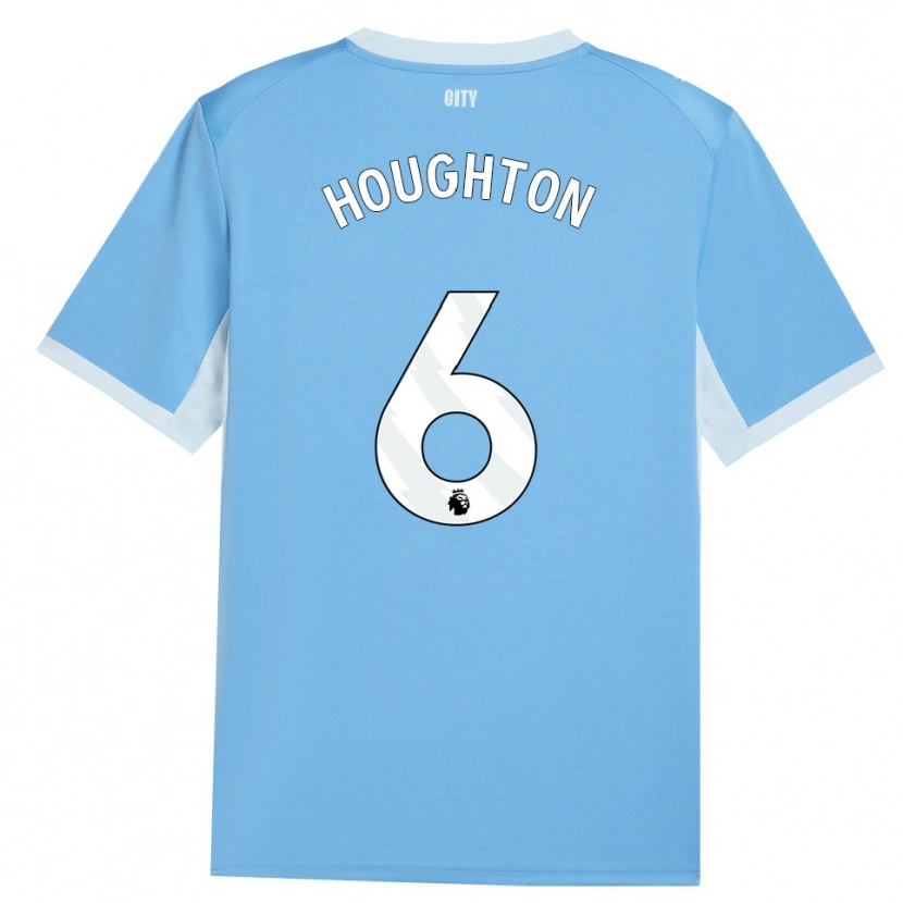 Danxen Damen Steph Houghton #6 Hellhimmelblau Weiß Heimtrikot Trikot 2026/27 T-Shirt Österreich
