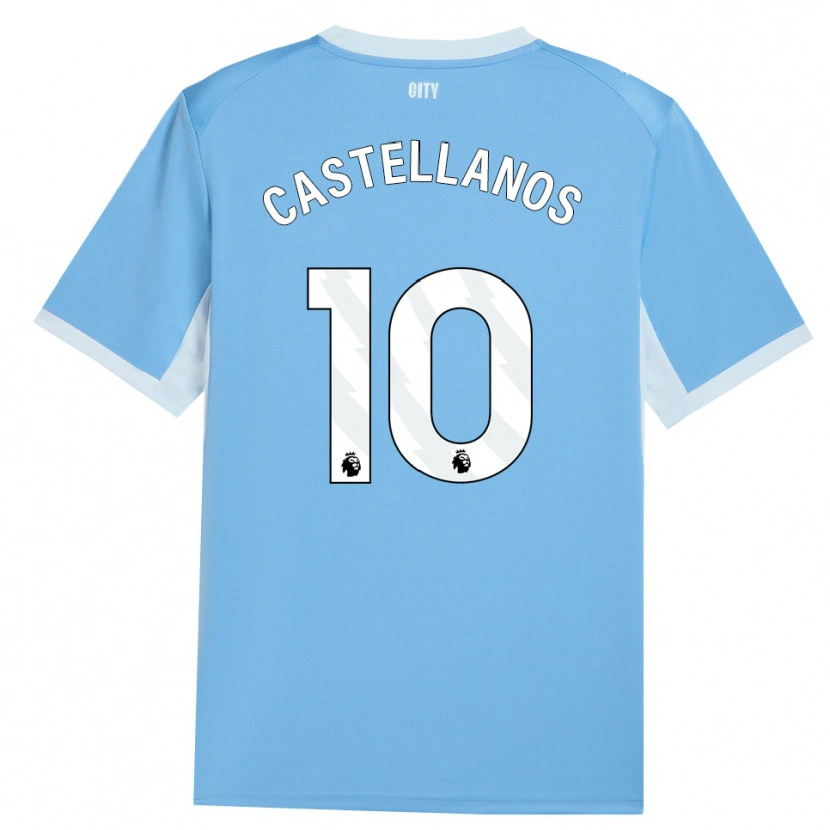 Danxen Damen Deyna Castellanos #10 Hellhimmelblau Weiß Heimtrikot Trikot 2026/27 T-Shirt Österreich