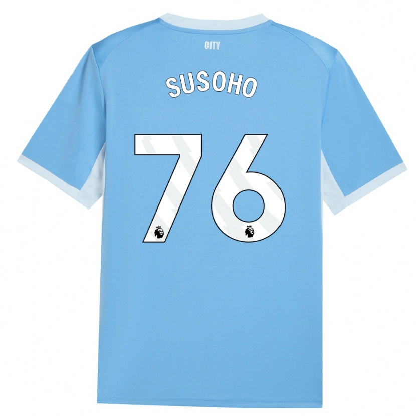 Danxen Damen Mahamadou Susoho #76 Hellhimmelblau Weiß Heimtrikot Trikot 2026/27 T-Shirt Österreich