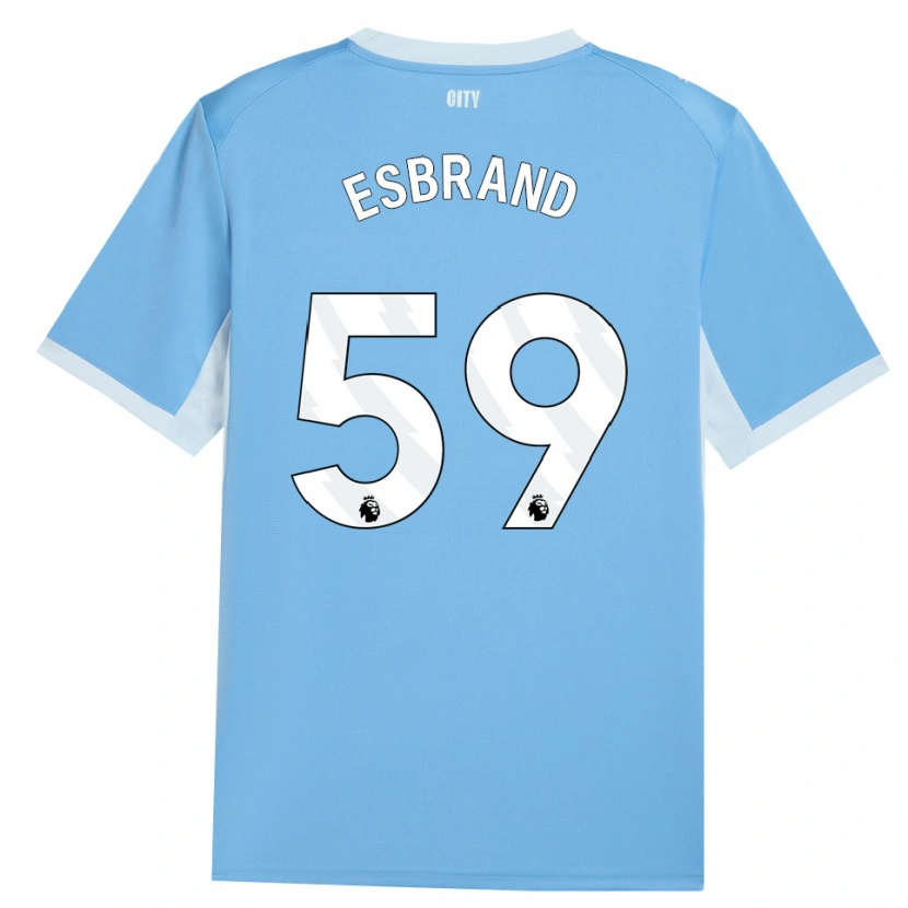 Danxen Damen Josh Wilson-Esbrand #59 Hellhimmelblau Weiß Heimtrikot Trikot 2026/27 T-Shirt Österreich