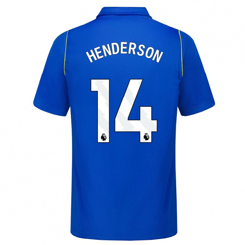 Danxen Damen Jordan Henderson #14 Blau Gelb Heimtrikot Trikot 2026/27 T-Shirt Österreich