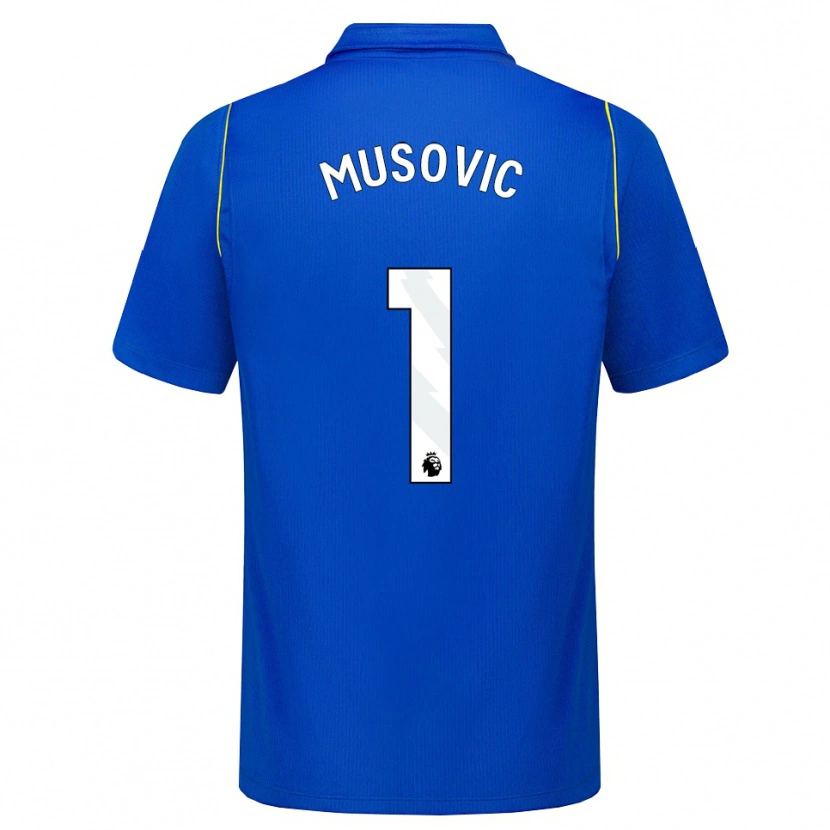 Danxen Damen Zecira Musovic #1 Blau Gelb Heimtrikot Trikot 2026/27 T-Shirt Österreich