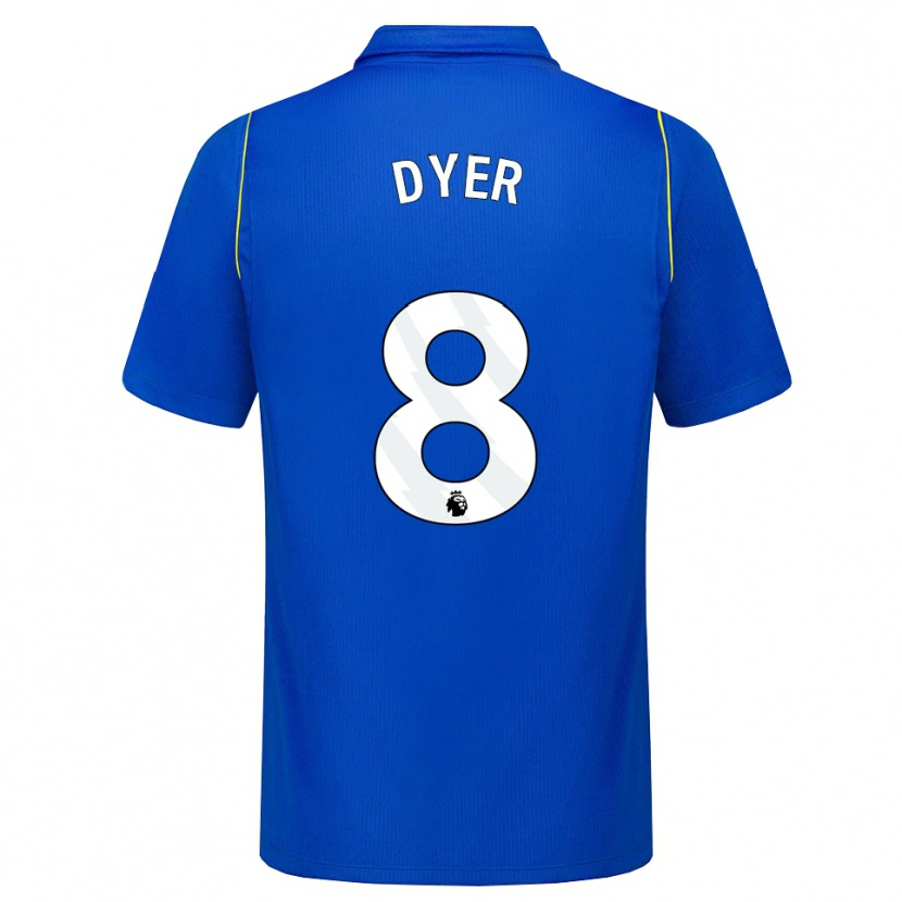 Danxen Damen Kiano Dyer #8 Blau Gelb Heimtrikot Trikot 2026/27 T-Shirt Österreich