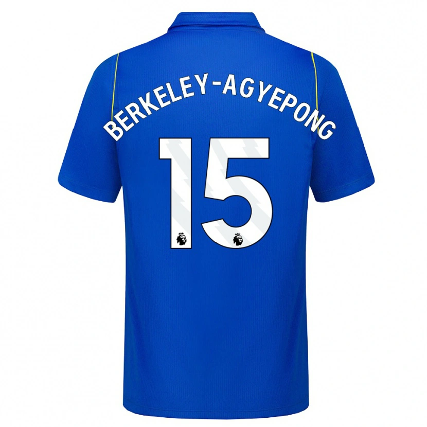 Danxen Damen Jeremiah Berkeley-Agyepong #15 Blau Gelb Heimtrikot Trikot 2026/27 T-Shirt Österreich