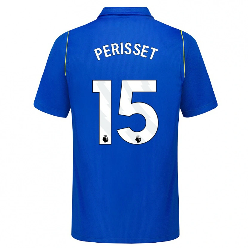 Danxen Damen Eve Perisset #15 Blau Gelb Heimtrikot Trikot 2026/27 T-Shirt Österreich
